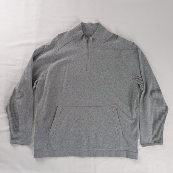 Duluth Trading Co Other - Duluth Trading Co Quarter Zip High Neck Sweatshirt Sweater Vented Front Pocket